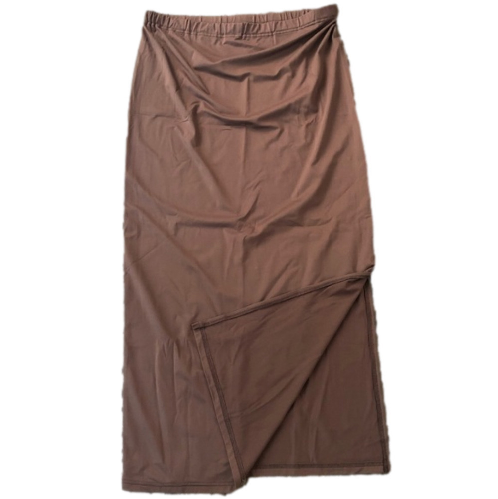 Mama Fashion over the Bump Maternity Midi Skirt